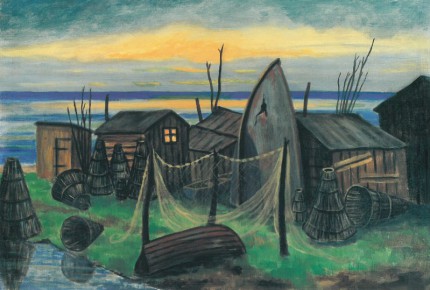 Öl auf Leinwand<br>sign. Eden-Bant, datiert ?<br>50 x 73 cm