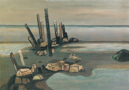 Öl auf Leinwand<br>unsigniert, undatiert<br>65 x 46 cm