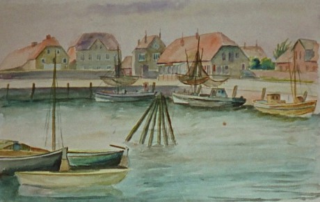 Aquarell<br>unsigniert, undatiert<br>47,5 x 31 cm