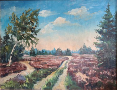 Öl auf Malkarton<br>
sign. l. unten EDEN-BANT, undatiert <br>
Größe ?<br>
Foto übersandt von <br>
Steven Amend<br>
Morrisville, USA<br>