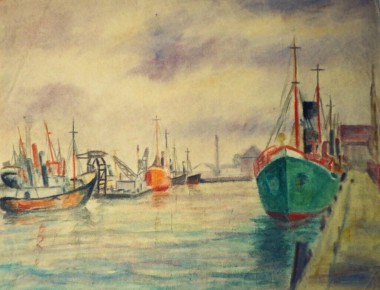 Aquarell<br>unsigniert, undatiert<br>61 x 48 cm